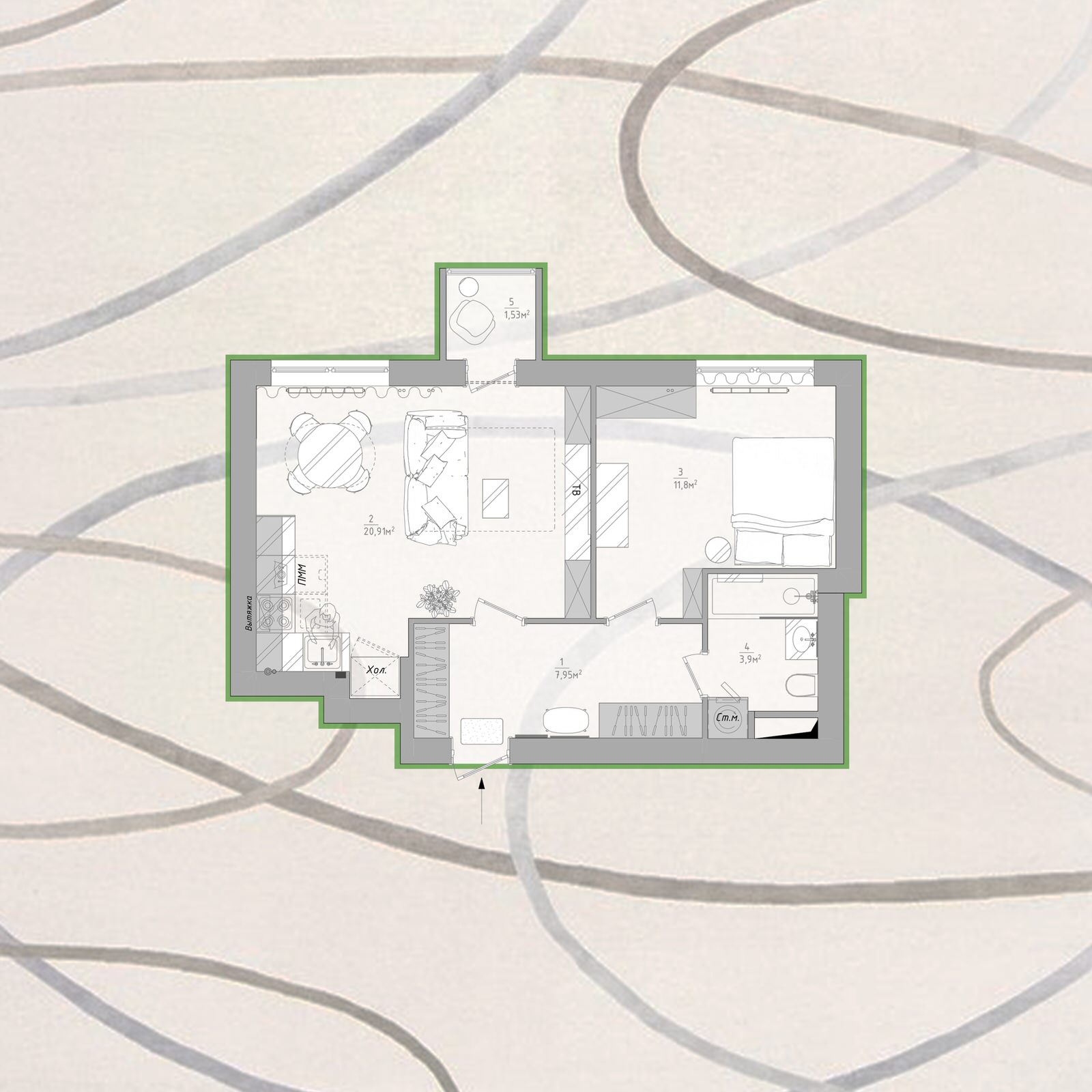 Обложка проекта: Планировочные решения для проектов