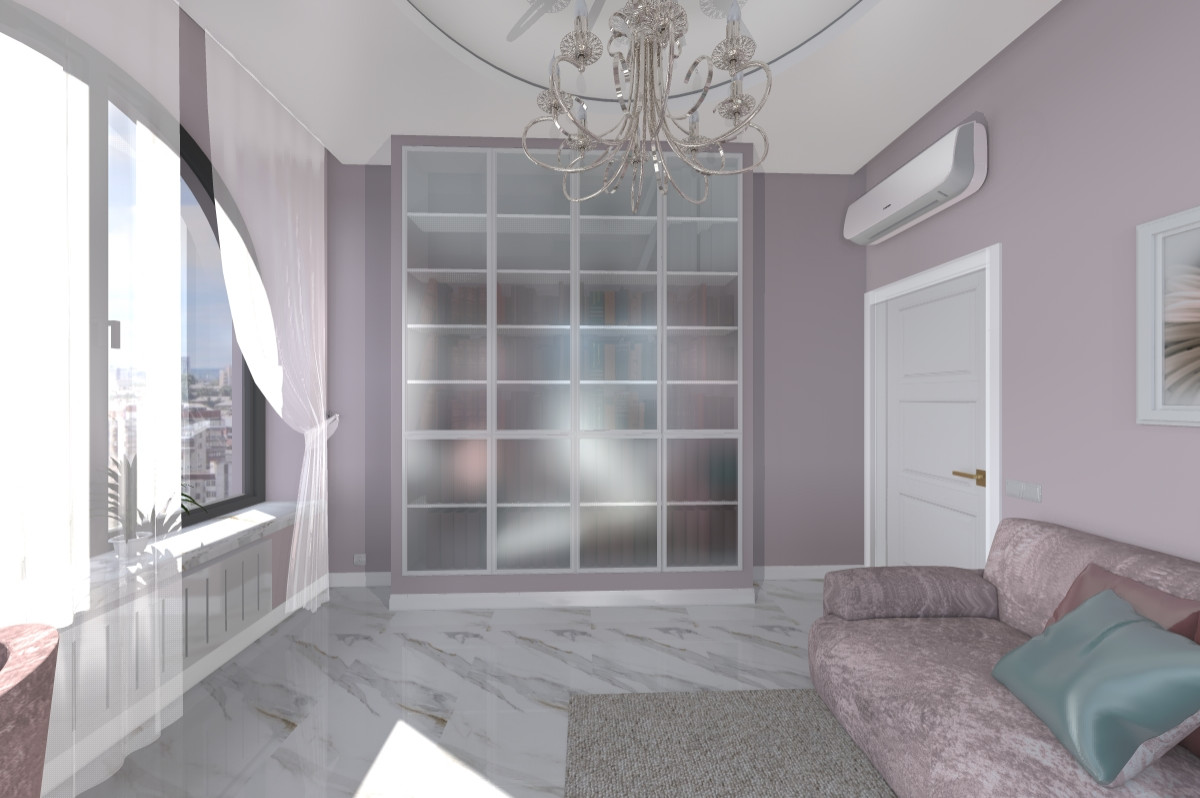 Дизайн и ремонт трехкомнатной квартиры (м. Рассказовка)