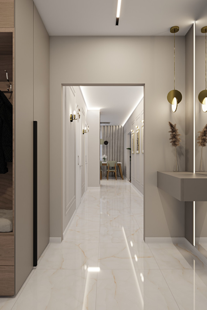 Светлая прихожая