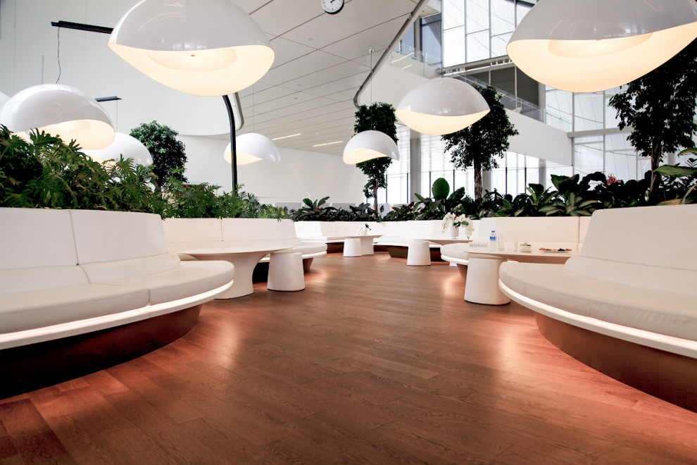 Паркет Coswick в проекте легендарной Захи Хадид