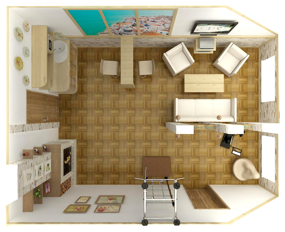 Мансарда в жилом доме