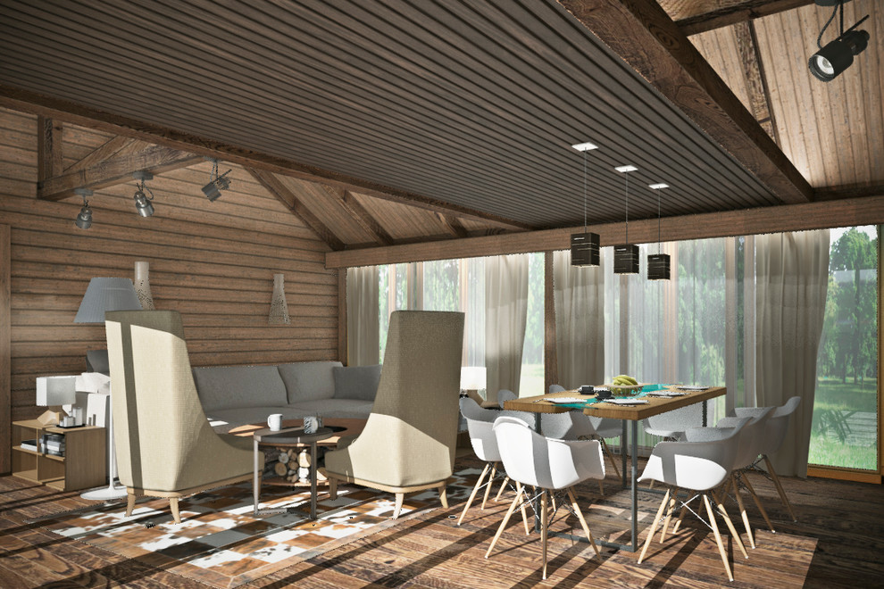 Обложка проекта: Зона отдыха при бане