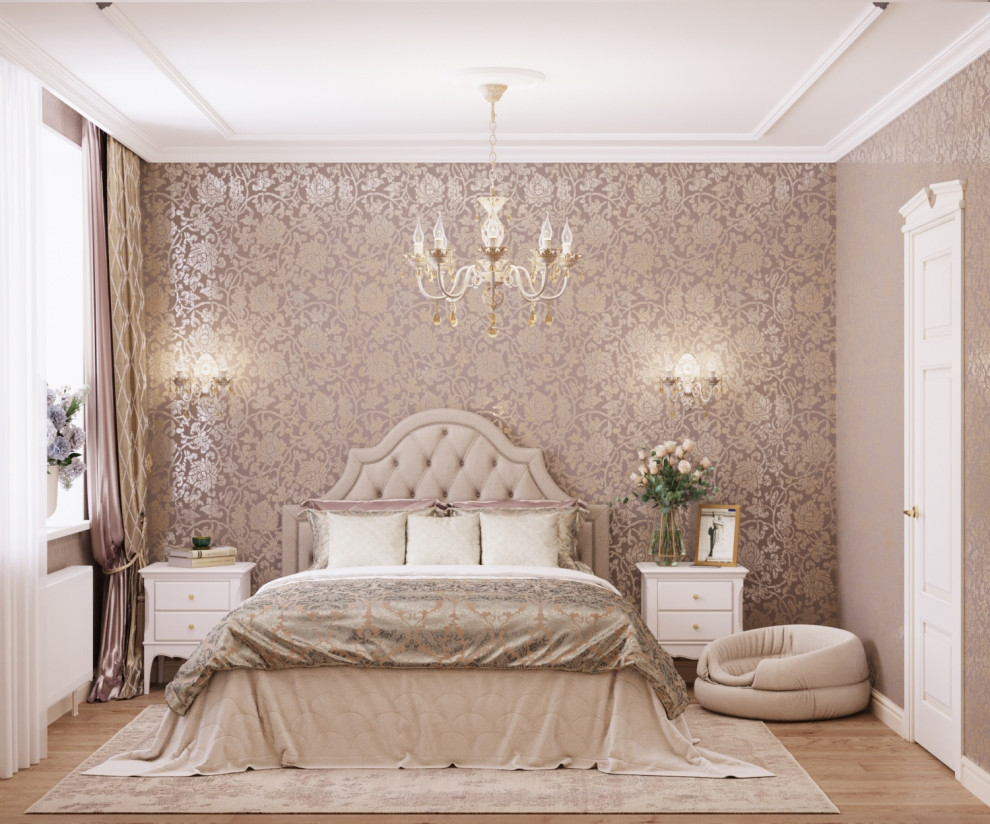 Новицкая, проект 2х комнатной квартиры в классическом стиле