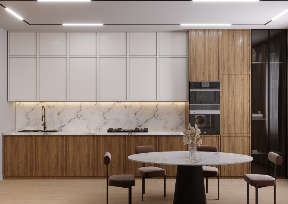 Обложка проекта: 3-х комнатная квартира 113 кв. м. ЖК Рассвет