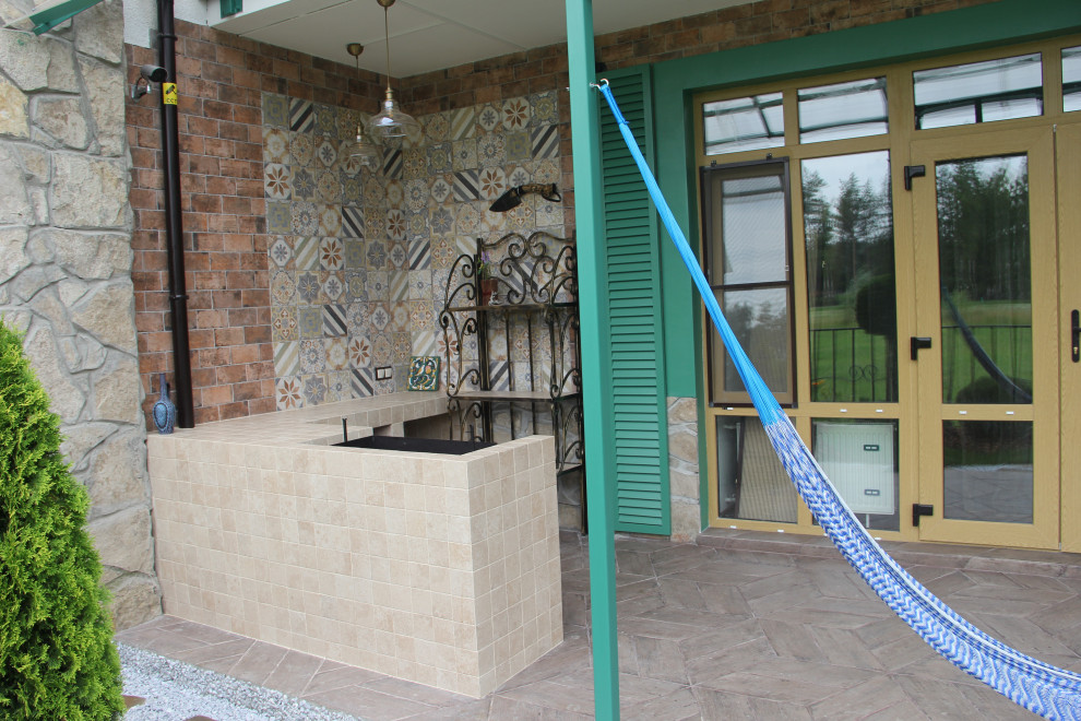 Богородский округ. Яхонтовый лес. Зона Патио в таунхаусе