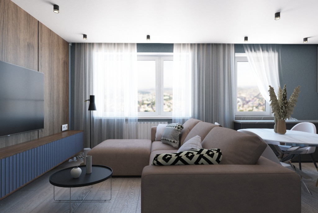 Обложка проекта: 2-х комнатная квартира