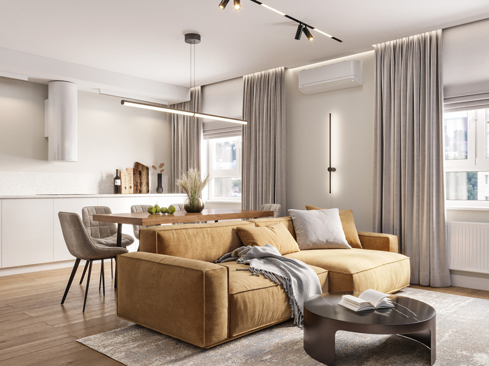 Квартира в современном стиле для молодой семьи