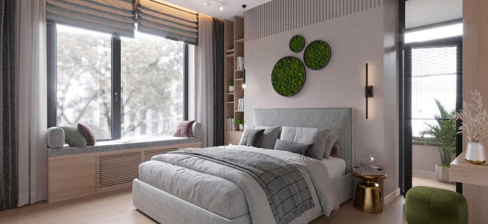 Дизайн двухкомнатной квартиры 60 кв.м в ЖК Символ