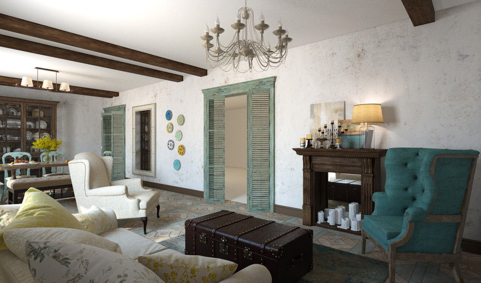 Обложка проекта: Коттедж в стиле прованс