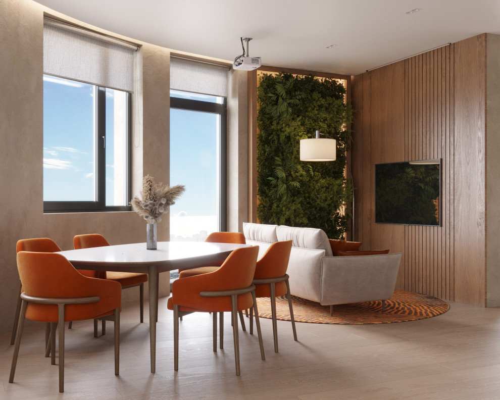 Уютный пентхаус для большой семьи