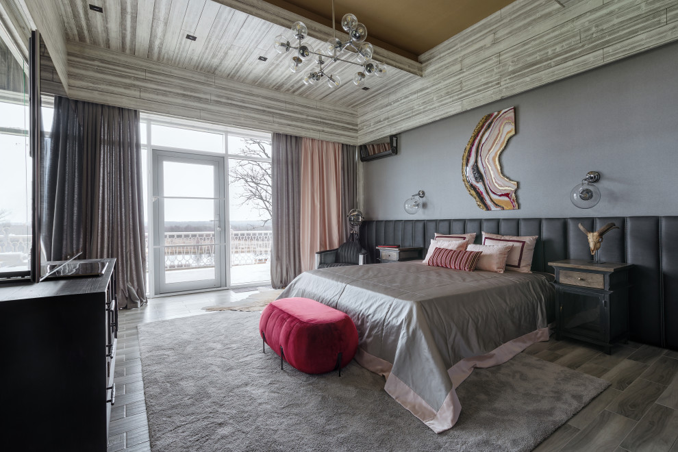 Спальня брутального гостевго дома