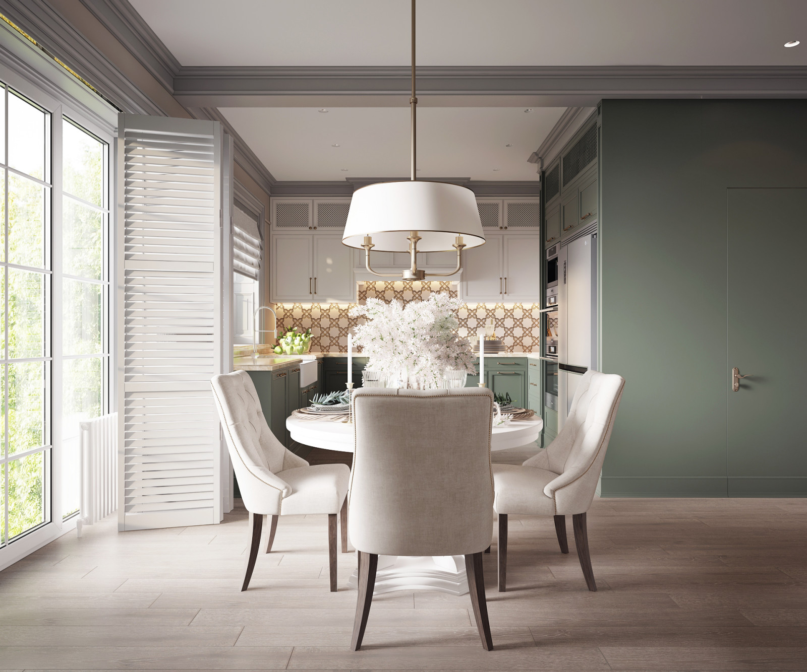 Дом 200 кв.  в Американском стиле - Дмитровское шоссе