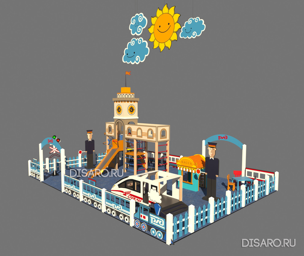 Обложка проекта: Детская площадка для ООО РЖД