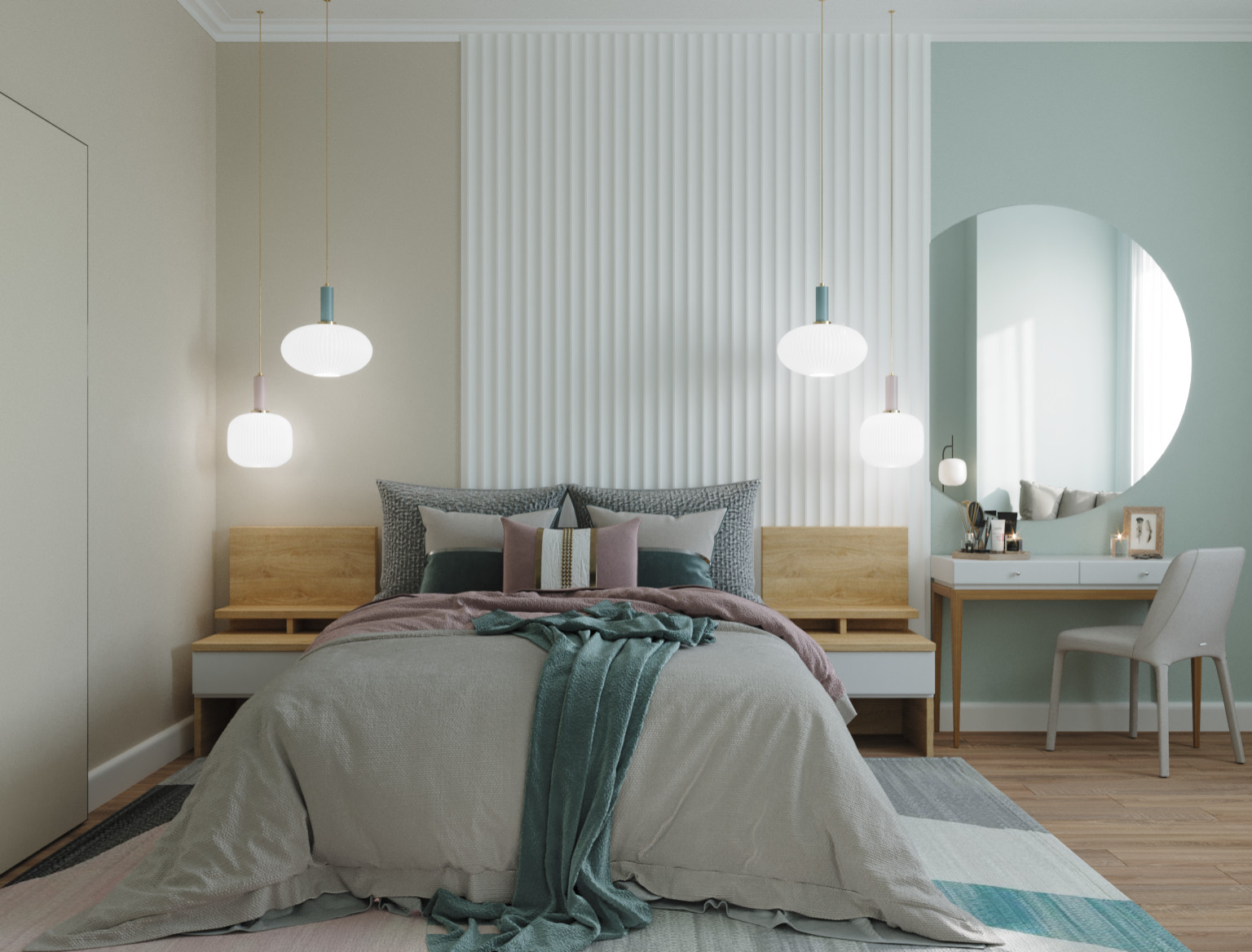 Пастельная геометрия