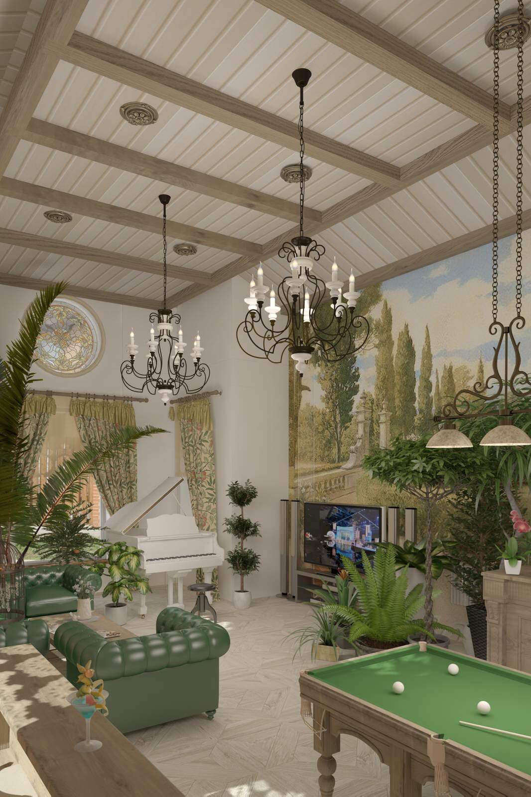 Дом в классическом