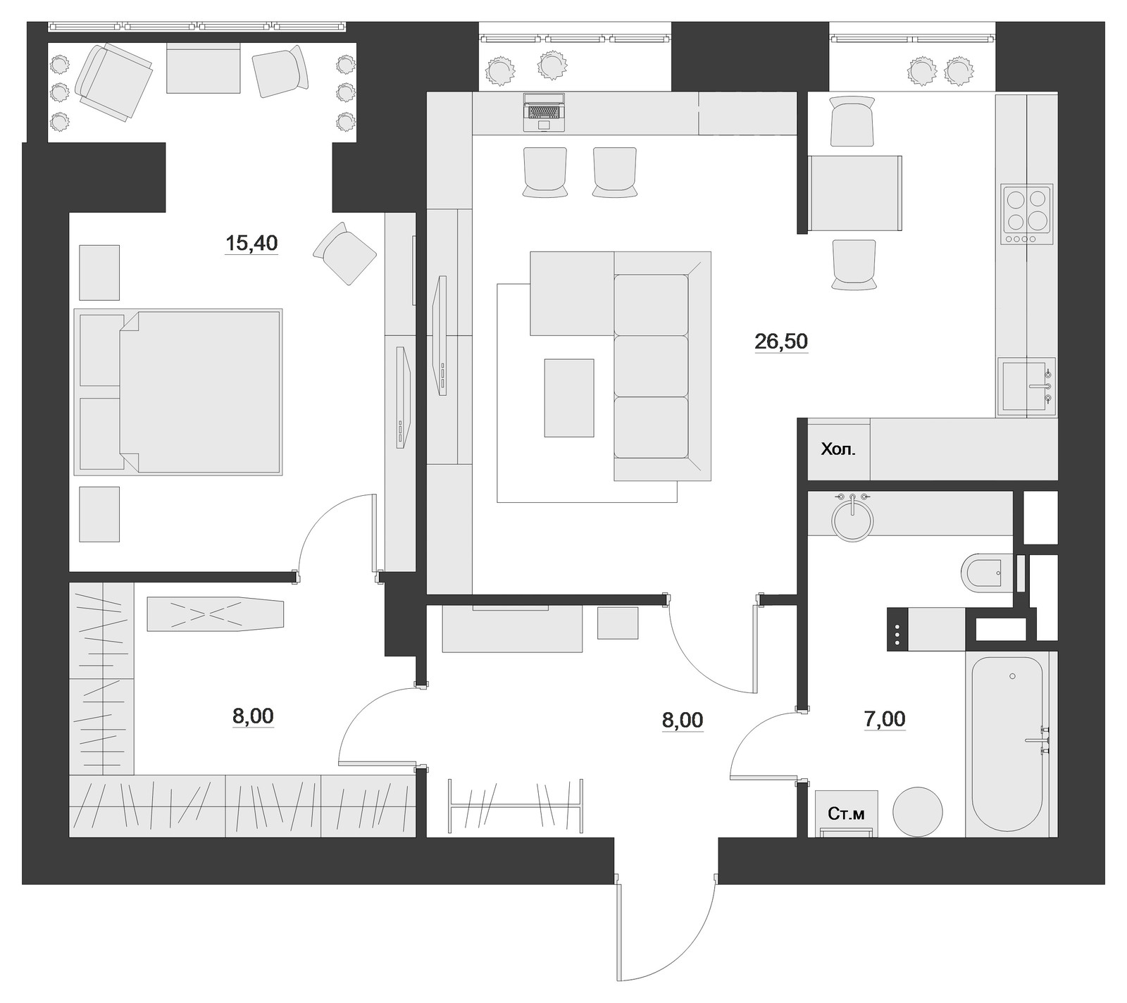 IKEA рулит! Бюджетная квартира