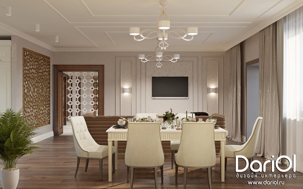 Дизайн-проект 1 этажа частного дома