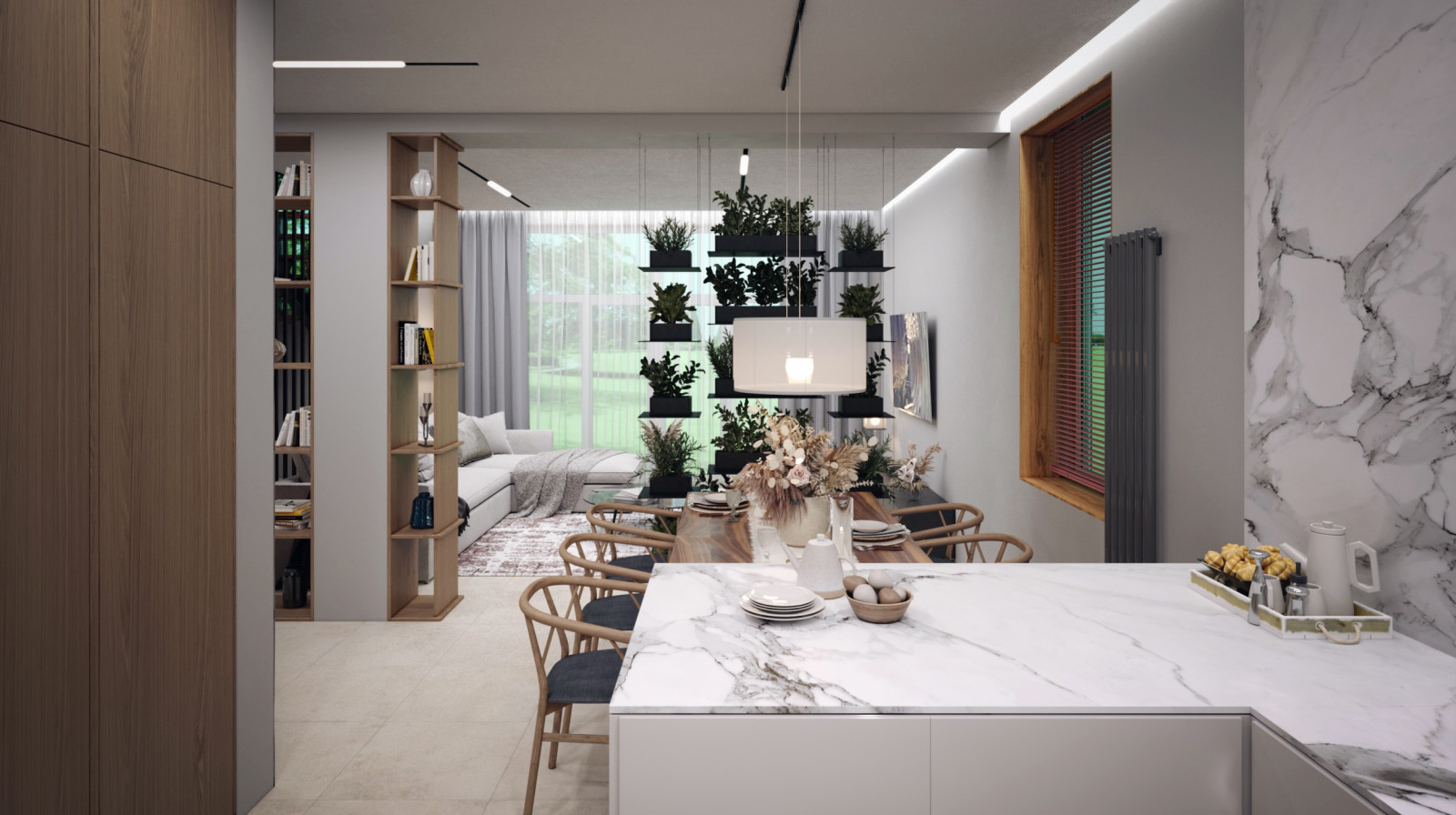 Обложка проекта: Гостиная в частном доме