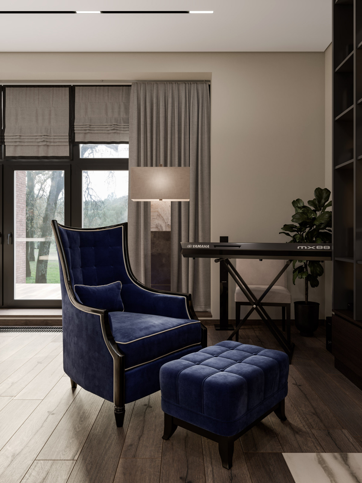 Дизайн-проект дома в Подмосковье