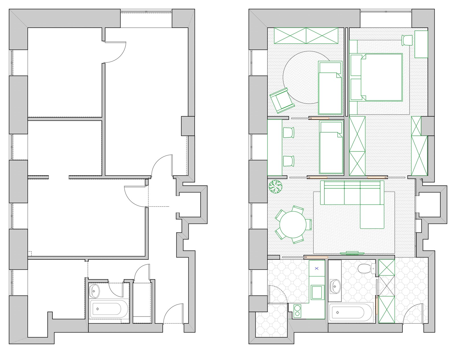 Планировочные решения для различных пространств