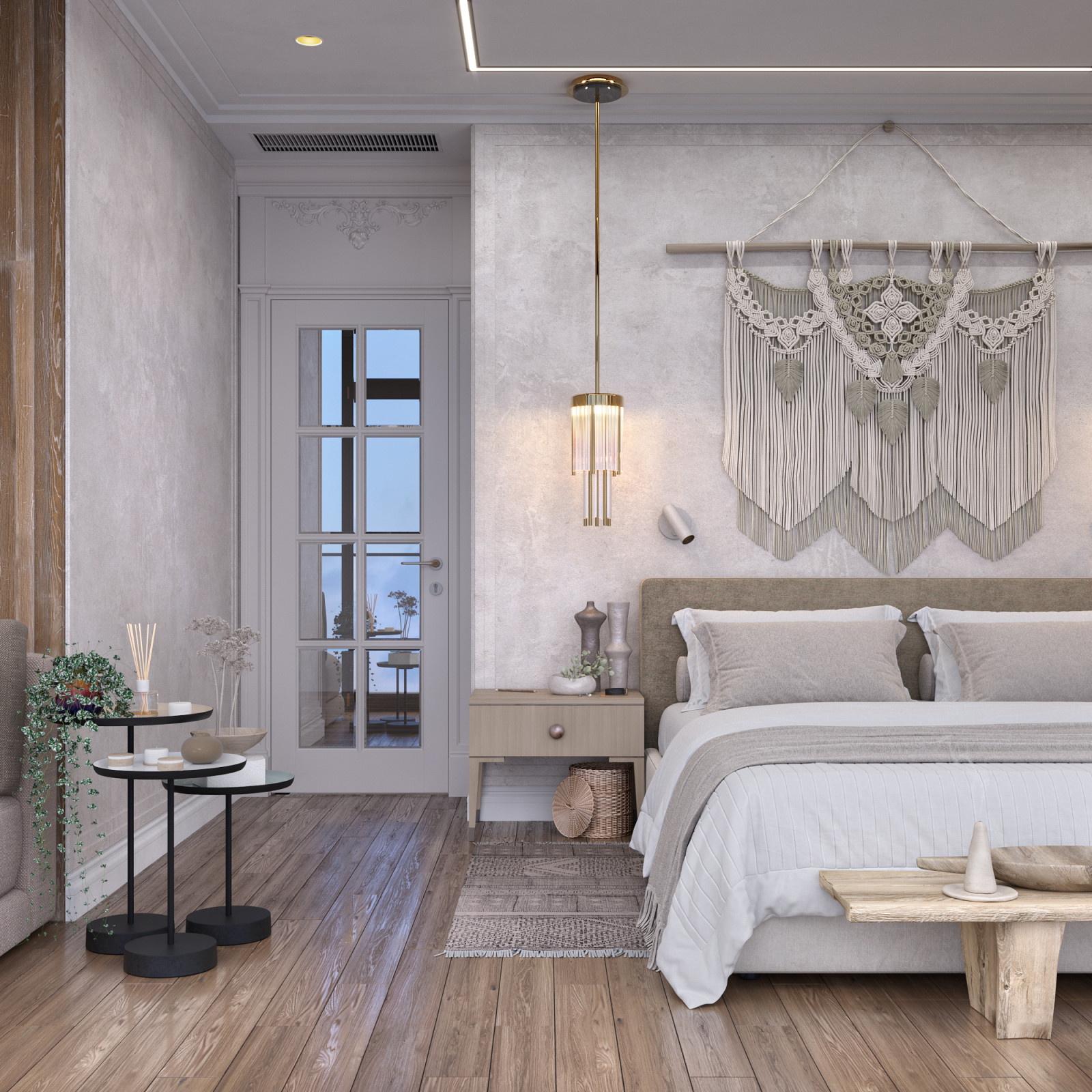 Обложка проекта: апартаменты на первой линии, с национальным характером