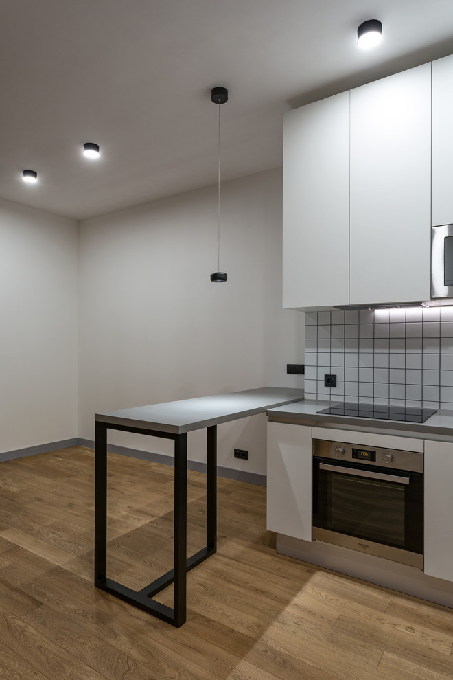 Минималистическая студия в Сколково