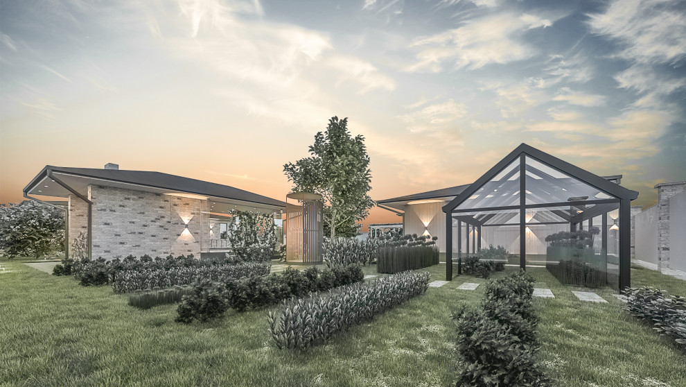 Дом с ландшафтом Воронеж