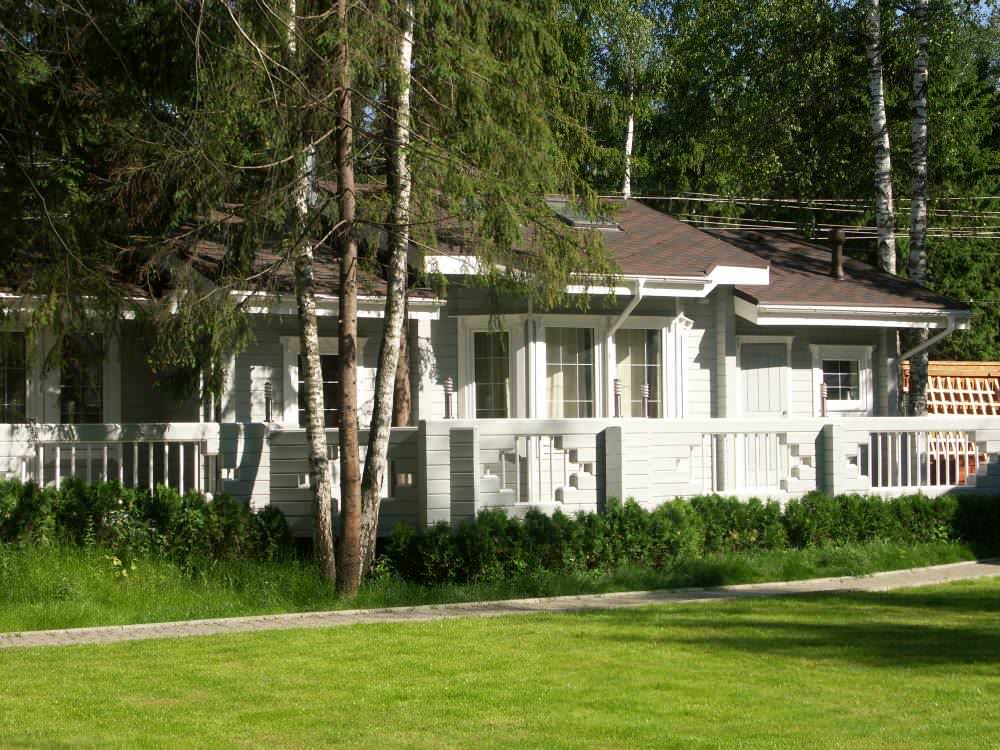 Баня в доме из клееного бруса