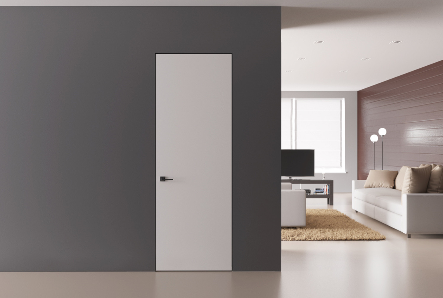 Двери АТЛАС-ЛЮКС Invisible