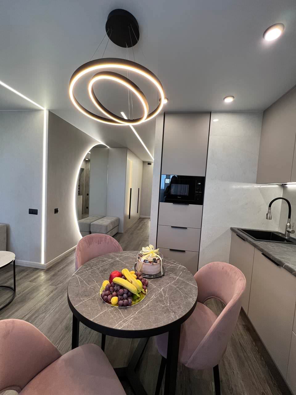 Реализованный интерьер квартиры