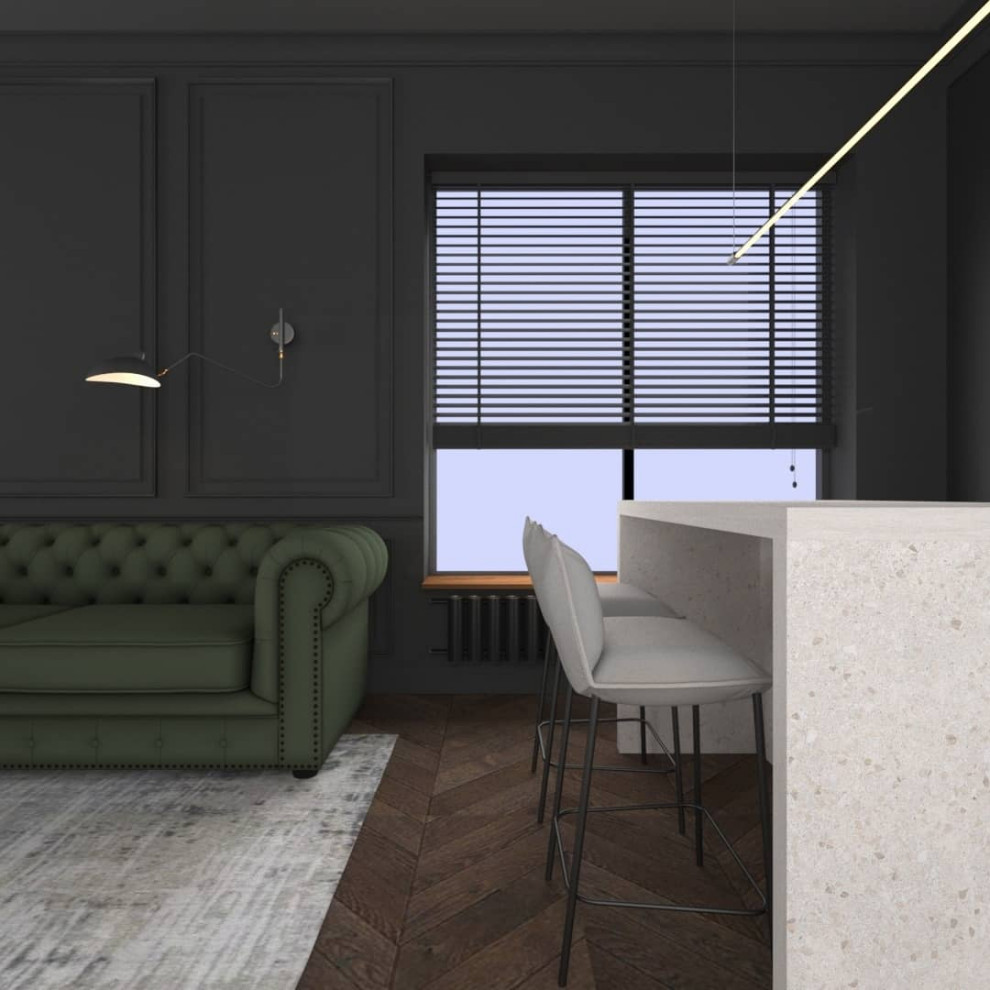 Квартира студия для молодого человека