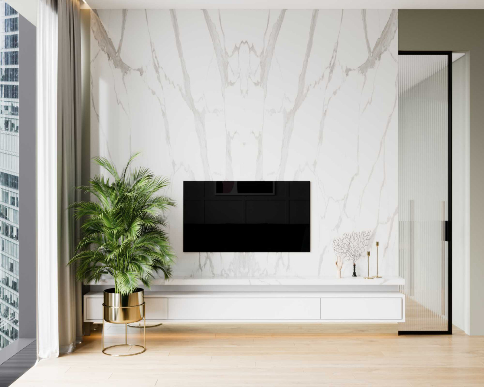 Двухкомнатные апартаменты для девушки