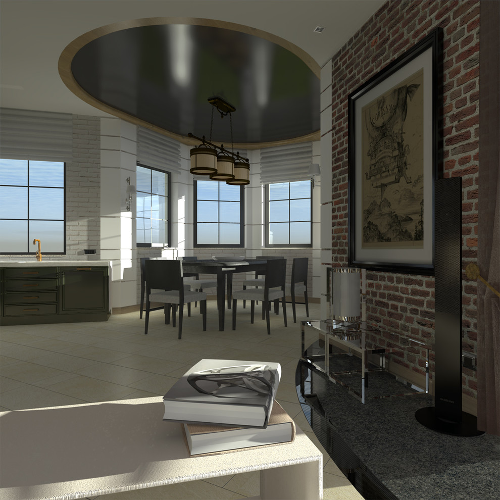 "Лофт" в "Монастырском озере", Новая Рига, 2012