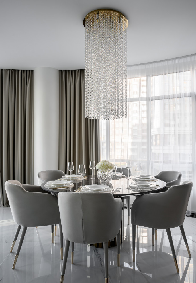 Фотосъемка реализованного дизайн-проекта в ЖК "Леонтьевский мыс"