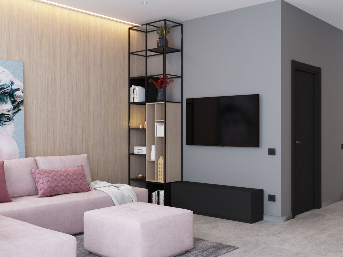 Аскетичный каркасный дом