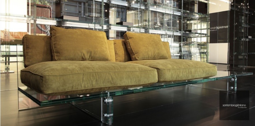 GLASS SOFA