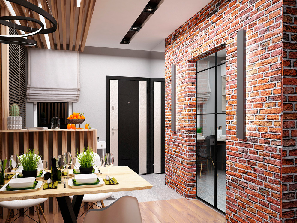 Блок-секция в стиле лофт