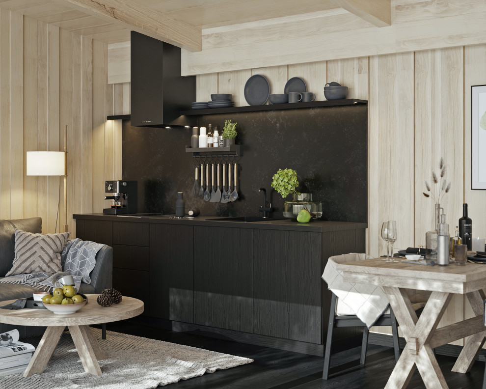 Гостевой дом с камином