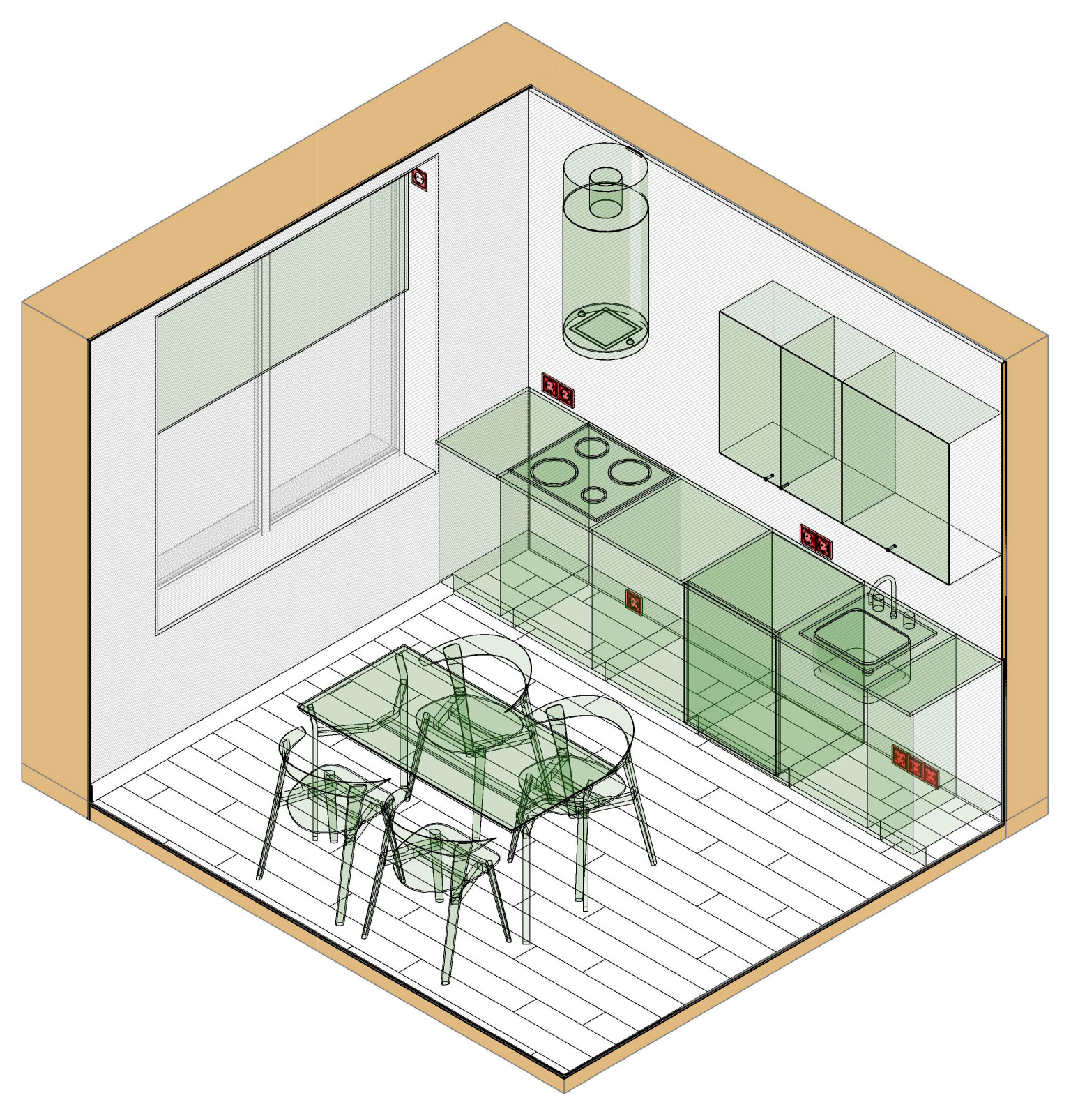 Схемы в Revit