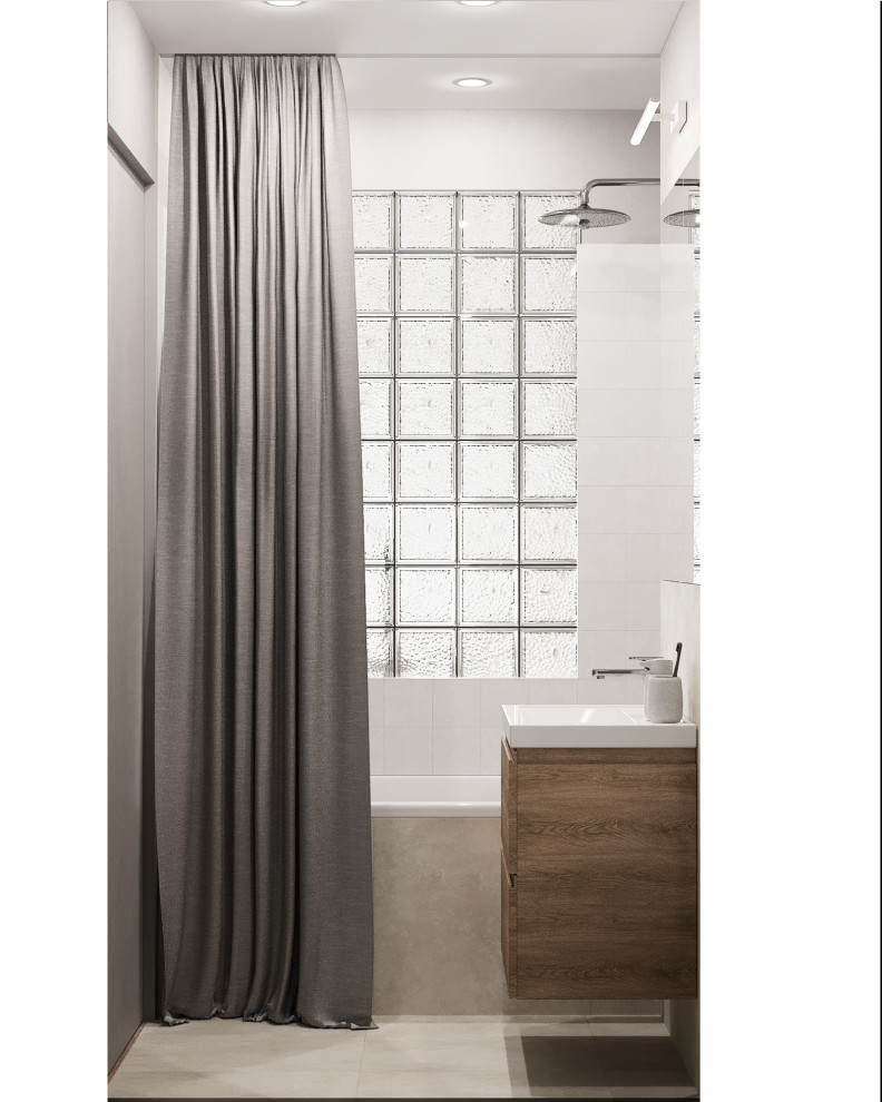 Интерьер однокомнатной квартиры под сдачу