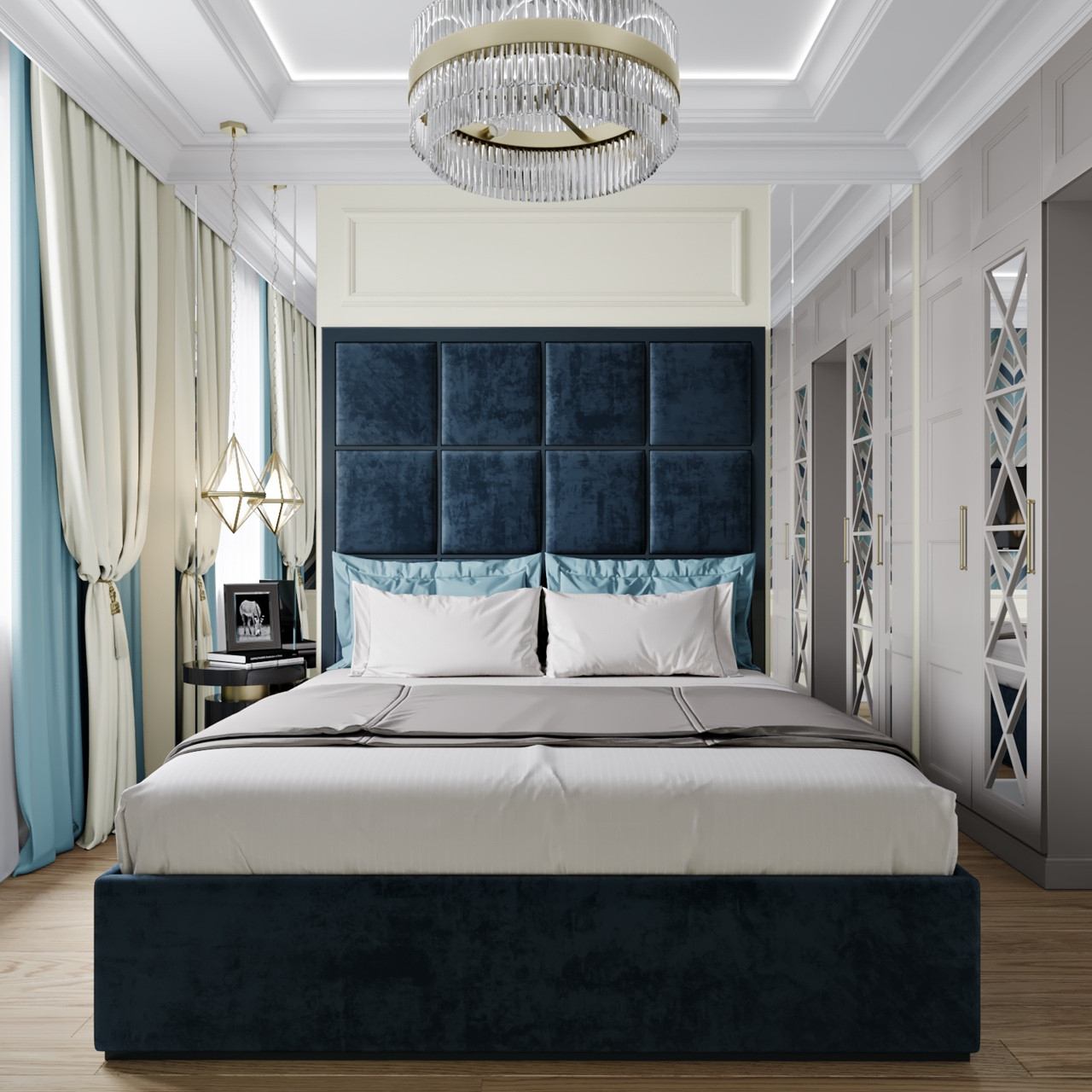 Дизайн-проект квартиры в ЖК Две столицы, 65 кв.м