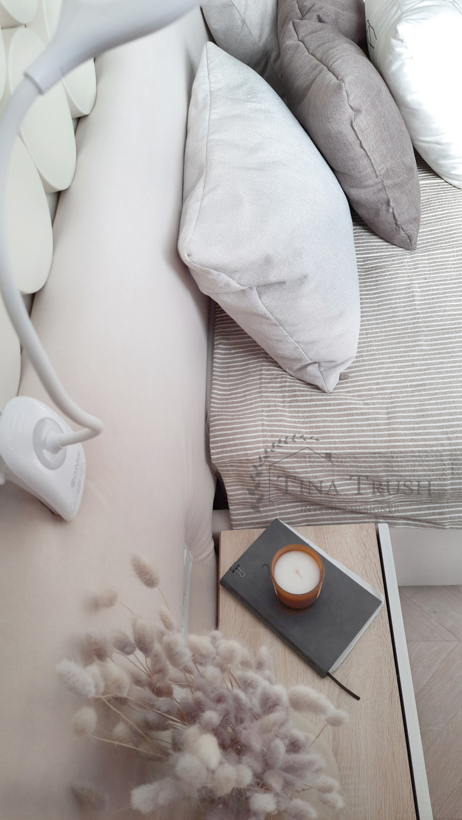 Обложка проекта: Спальня в бежевых тонах (реализация)