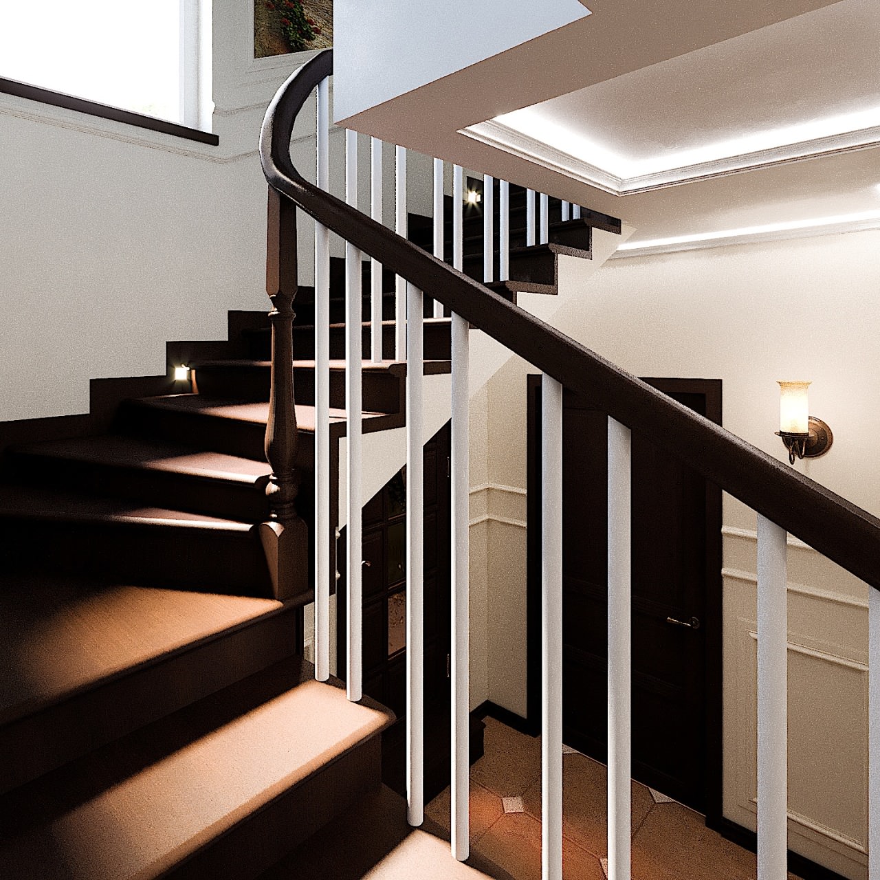 Дизайн-проект 3-х этажного особняка