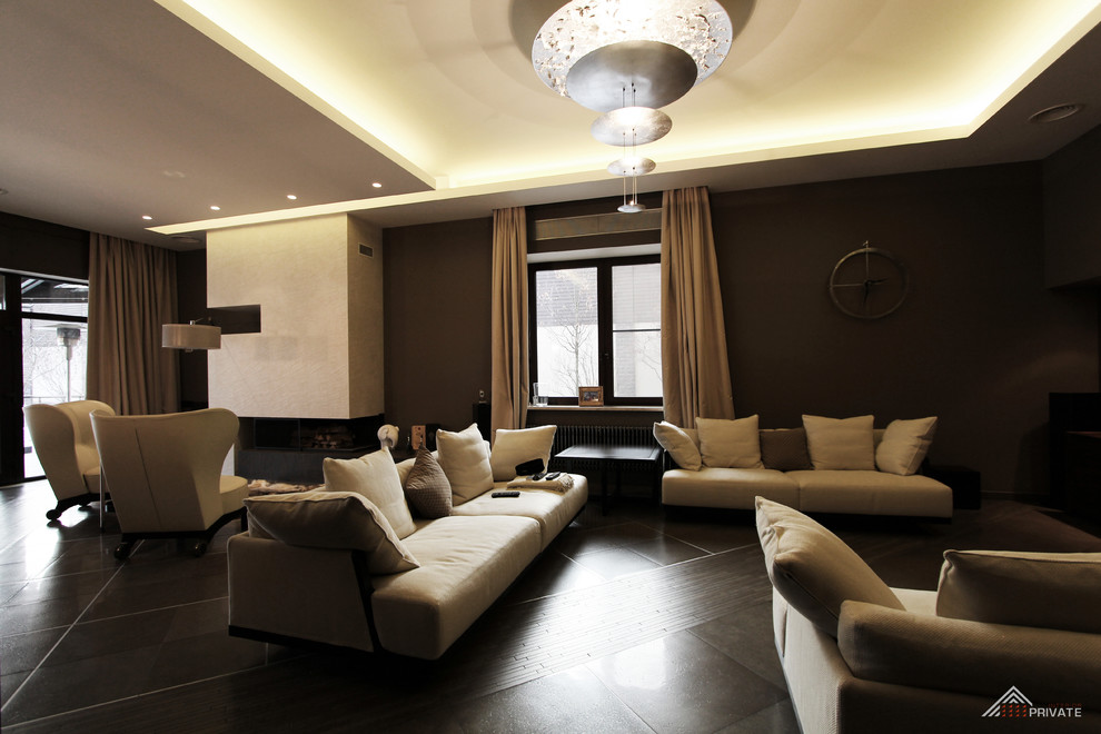 Дизайн-проект частного загородного дома в Московской области. Водники