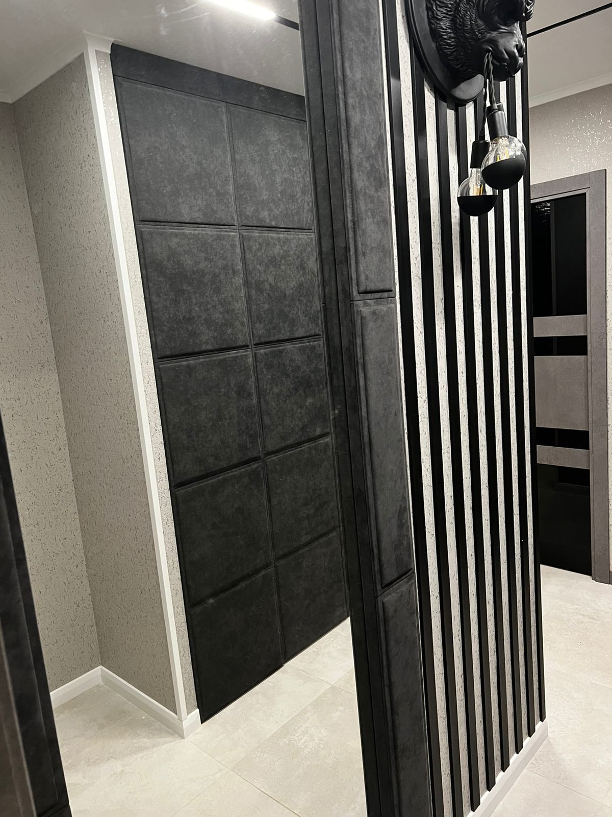 Мягкие стеновые панели в интерьере. Наше производство