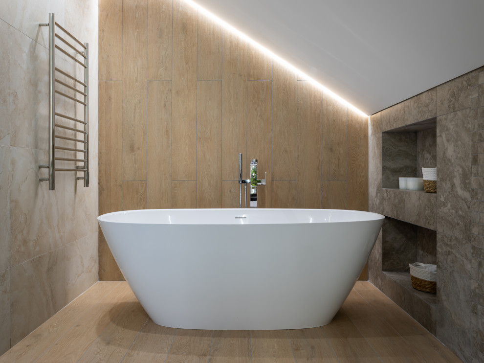 Двухэтажный дом с террасой площадью 170 м²