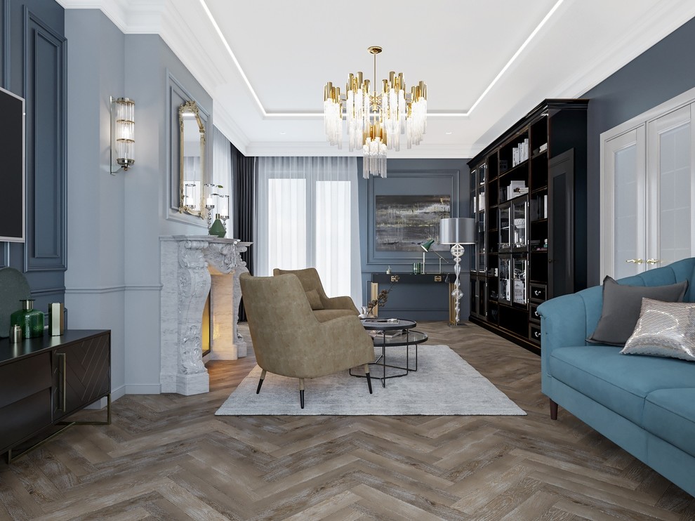 коттедж в Парке Прибрежном 160м2 во французском стиле Арт-Деко