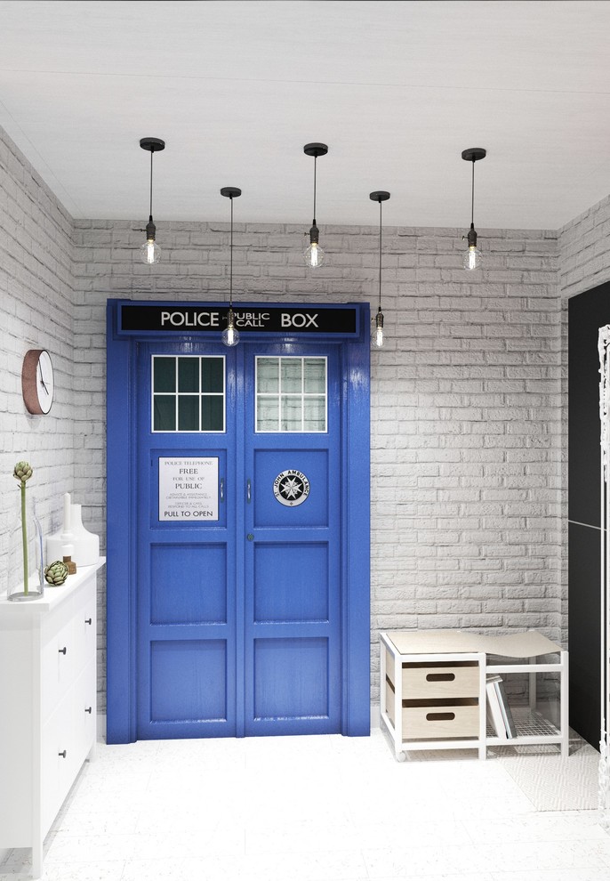 Квартира с "живым" кирпичем