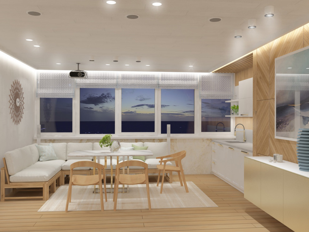 Терраса на крыше дома