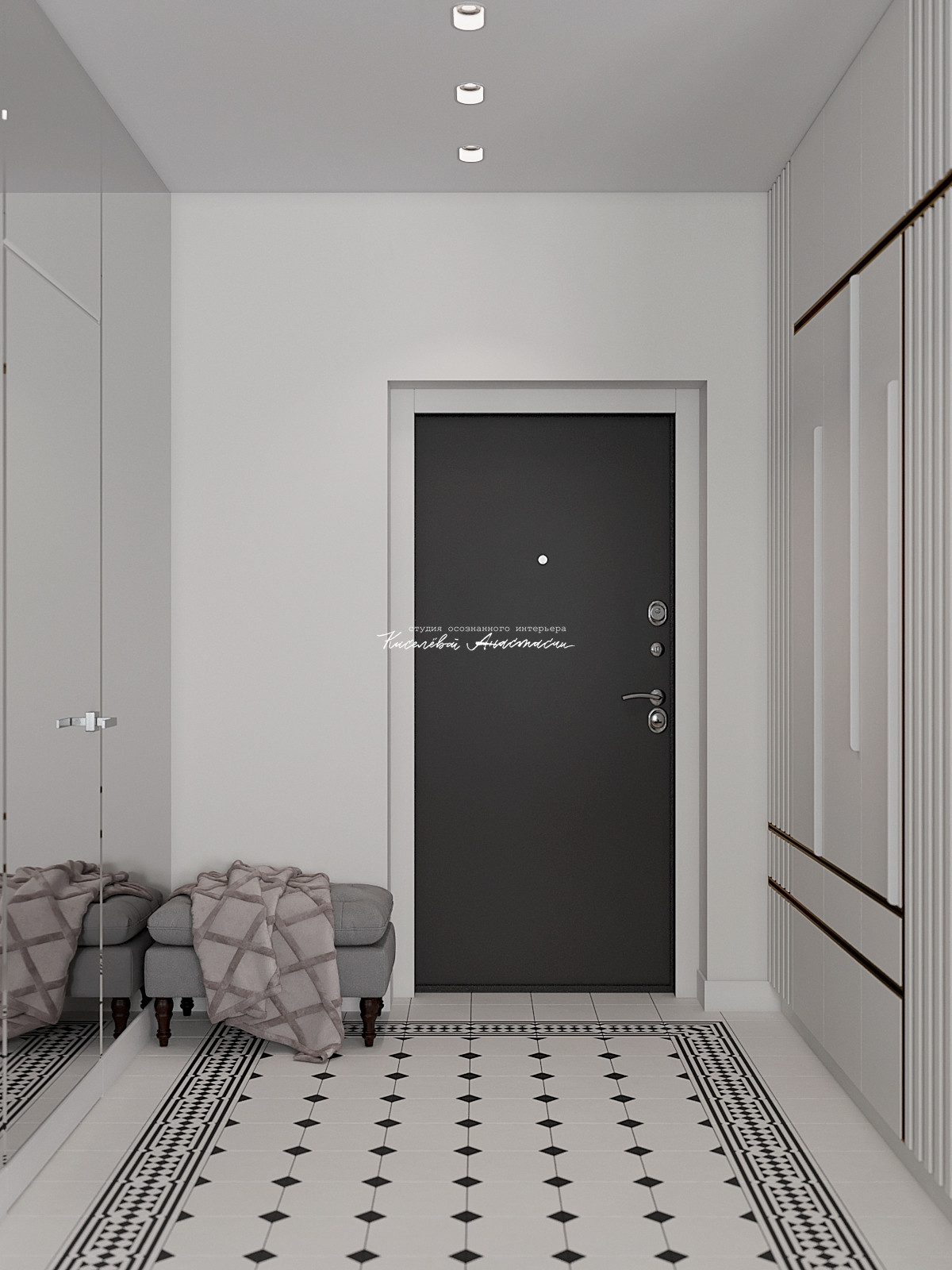 Интерьер квартиры для молодой семьи в Санкт-Петербурге